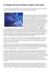 Help Writing Essay Paper Computer Technology News Latest Computer Technology Middot Technology News Innovations And Future Tech Health Essay Example also Essay Papers How To Customize A Templatebased Author Website Jane Friedman Essays About Health Care