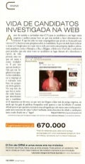Vida de candidatos investigada na web