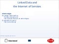 Services and Linked Data: John Domingue (KMi, UK)