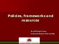 Malawi-related polices, frameworks and resources