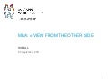 The Other Side of M&A: A View From The Agency&rsquo;s Perspective