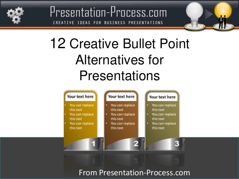 12 Creative Bullet Point Alternatives for Presentations