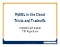 Tricks And Tradeoffs Of Deploying My Sql Clusters In The Cloud