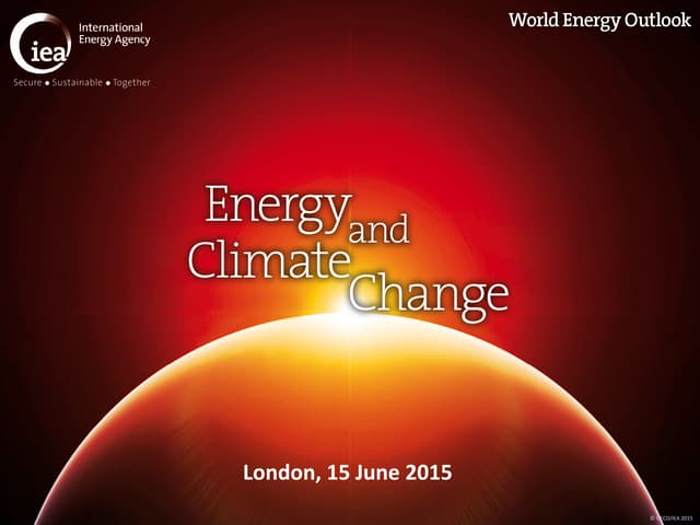 World Energy Outlook Special Report...