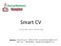 Smart CV - Startup Weekend Shanghai November 2011