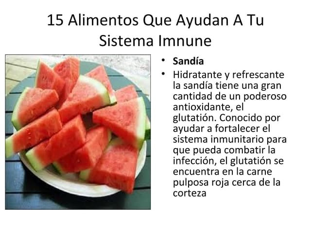 15 Alimentos Que Ayudan A Tu Sistem...