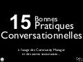 15 bonnes pratiques conversationnelles