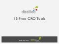 15 Free CRO Tools