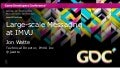 Message Queuing on a Large Scale: IMVUs stateful real-time message queue for chat and games