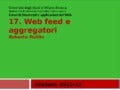 17.Web feed e aggregatori