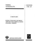 1753 1987 C  Norma Estructura De Concreto Comentario
