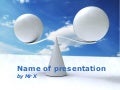 The Balance of Justice Free Powerpoint Template