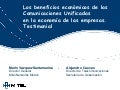 Los beneficios económicos de las Comunicaciones Unificadas en la economía de las empresas