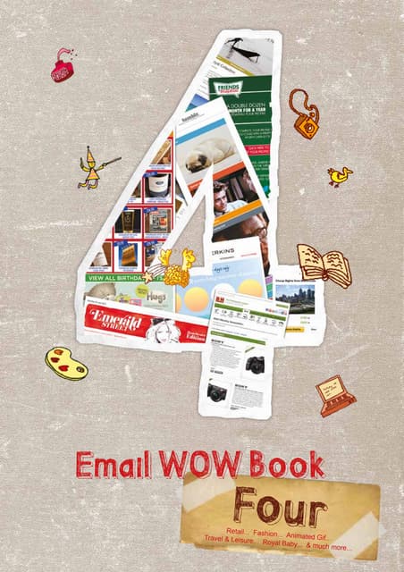 Inspirational email marketing; Red ...