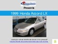 Looking for a Used 1999 Honda Accord LX in Lynnwood?
