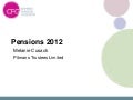 1C - Pensions 2012 - Melanie Cusack