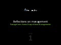 (1) Essay «Reflections On Management»