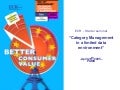 ECR Europe Forum &rsquo;05. Category Management in a limited data environment. Introduction