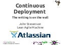 Java Tech & Tools | Continuous Delivery - the Writing is on the Wall | John Stevenson