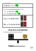 1kg medio y cuarto kg ACTIVIDADES