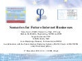 Scenarios for Future Internet Businesses - Man-Sze Li and others