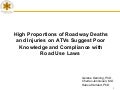 ATV Safety Summit: State Legislation (Enforcement) - Knowledge and Compliance with Road Use Laws