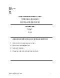 Ekonomi Asas : Soalan Percubaan