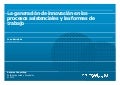 Joan Barrubés. La generación de innovación en los procesos asistenciales y las formas de trabajo. Para "Gestión hospitalaria en tiempo de crisis". 2012