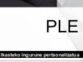 PLE