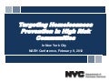 2.4 Preventing Family Homelessness