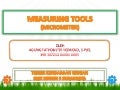 Agung fathony - alat ukur (micrometer)