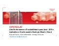 Alta Performance e Escalabilidade para Java / Java EE e Aplicativos Oracle usando Exalogic Elastic Cloud