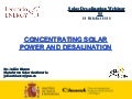 CSP Training series : solar desalination (2/2)