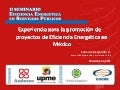 2 proyectos de eficiencia energética en México