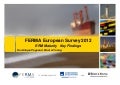 FERMA Survey Part 1 - The Maturity of Risk Management in Europe