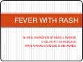 2. fever with rash