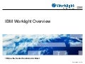 IBM Worklight-Overview