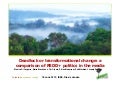Dead-lock or transformational change – a comparison of REDD+ politics in the media