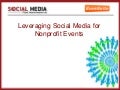 Leveraging Social Media for Events