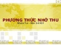 Phuong Thuc Nho Thu