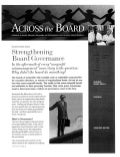 2. strengthening board governance