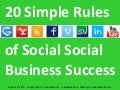 20 Simple Rules of Social Business Success
