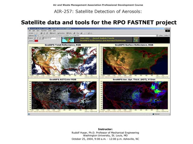 2004-10-15 AIR-257: Satellite Detec...