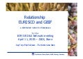 EURISCO and GBIF, at the European genbank network meeting (Bonn, April 2004)