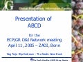 ABCD PGR sub unit, at the ECPGR European genbank network meeting (Bonn, April 2005)