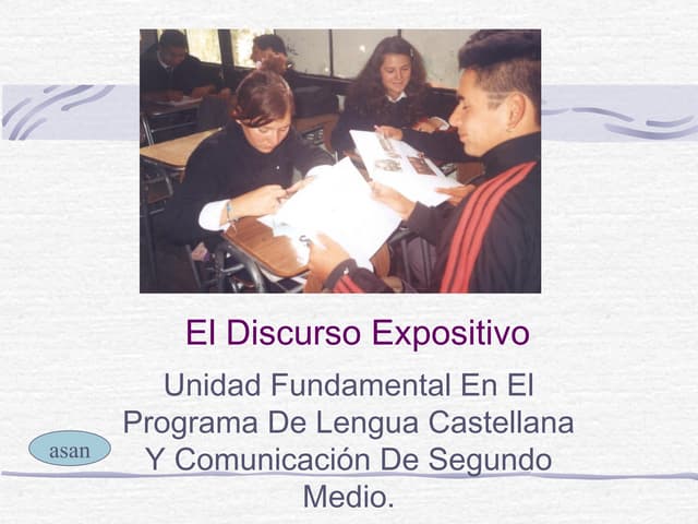 el discurso expositivo ppt.