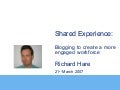 Blogging To Create A More Engaged Workforce