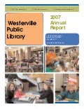 Annual Report 2007: Westerville Library