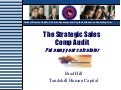 The Strategic Sales Incentive Plan Audit: Put Away Your Calculator