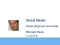 Internal Social Media: people, blogs and communities